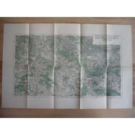 Mapa - Jičín, Prachovské skály, Český ráj