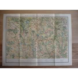 Mapa - Mariánské lázně a okolí