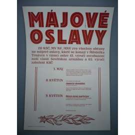 Májové oslavy - komunismus, propaganda