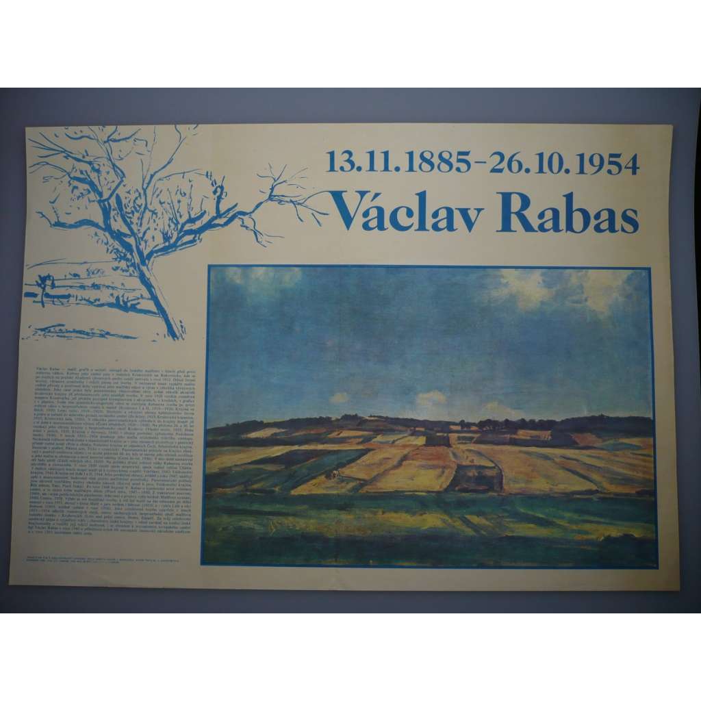 Václav Rabas 1885 - 1954, malíř, grafik, sochař - vydáno 1985