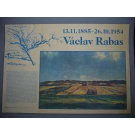 Václav Rabas 1885 - 1954, malíř, grafik, sochař - vydáno 1985