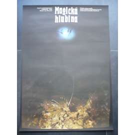 Magická hlubina (filmový plakát, film Francie/USA 1988, režie Luc Besson, Hrají: Rosanna Arquette, Jean-Marc Barr, Jean Reno)