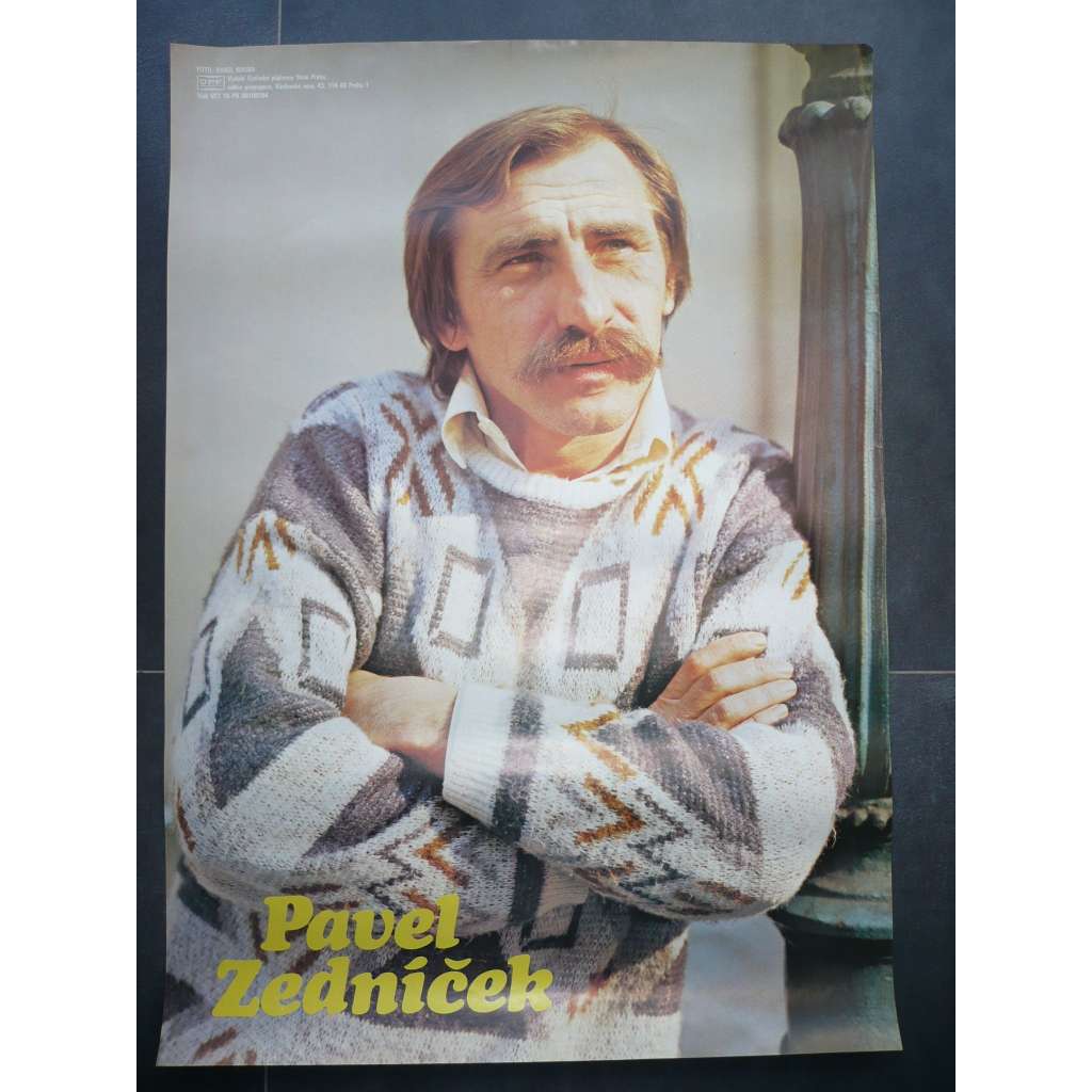 Pavel Zedníček (filmový plakát, herec, foto Karel Kouba)