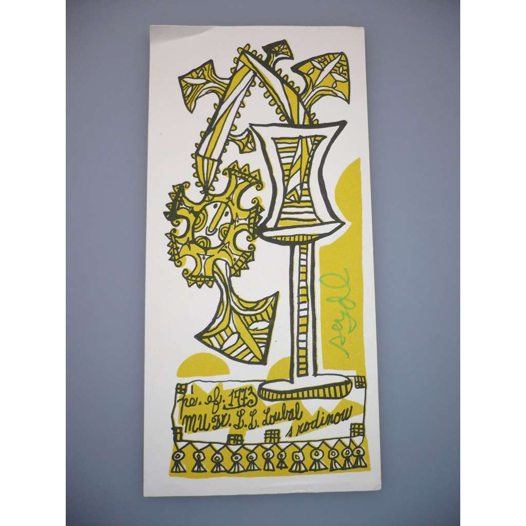 Zdenek Seydl (1916 - 1978) - Litografie, signovaná grafika
