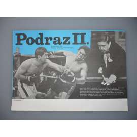 Podraz II (filmový plakát, papírová fotoska, slepka, film USA 1983, režie Jeremy Kagan, Hrají: Jackie Gleason, Mac Davis, Teri Garr, Karl Malden)