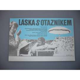 Láska s otazníkem (filmový plakát, papírová fotoska, slepka, film Francie 1978, režie André Cayatte, Hrají: Annie Girardot, Bibi Andersson, Michel Galabru)