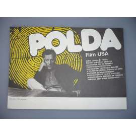 Polda (filmový plakát, papírová fotoska, slepka, film USA 1988, režie James B. Harris, Hrají: James Woods, Lesley Ann Warren, Charles Durning)