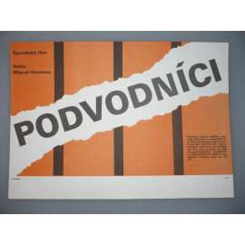 Podvodníci (filmový plakát, papírová fotoska, slepka, film Španělsko 1983, režie Miguel Hermoso, Hrají: Lola Flores, Vicky Lagos, Francisco Rabal)