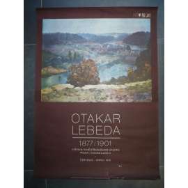 Otakar Lebeda (1877 - 1901) - Středočeská galerie, výstava 1978 - plakát