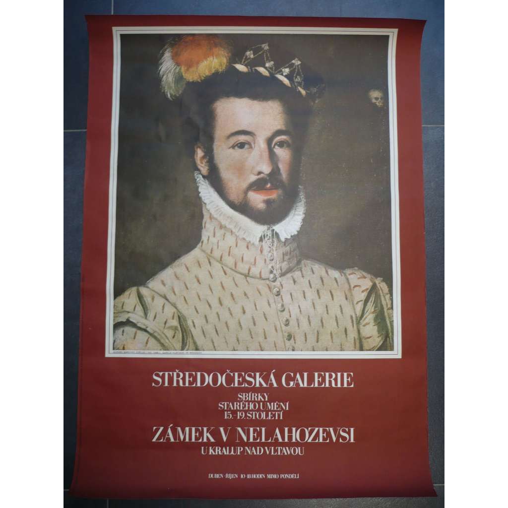 Sbírka starého umění 15. - 19. století - Zámek Nelahozeves, výstava 1978 - plakát