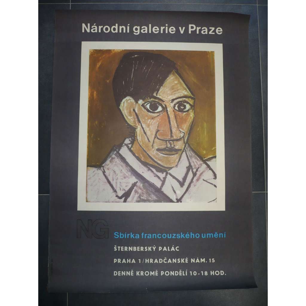 Sbírka francouzského umění - Národní galerie v Praze, Šternberský palác 1970 - výstava - plakát