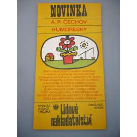 Reklamní plakát - A. P. Čechov - Humoresky