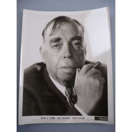 Fotoska - fotografie - filmový herec Irvin S. Cobb - ORIG. CINEMA-PHOTO