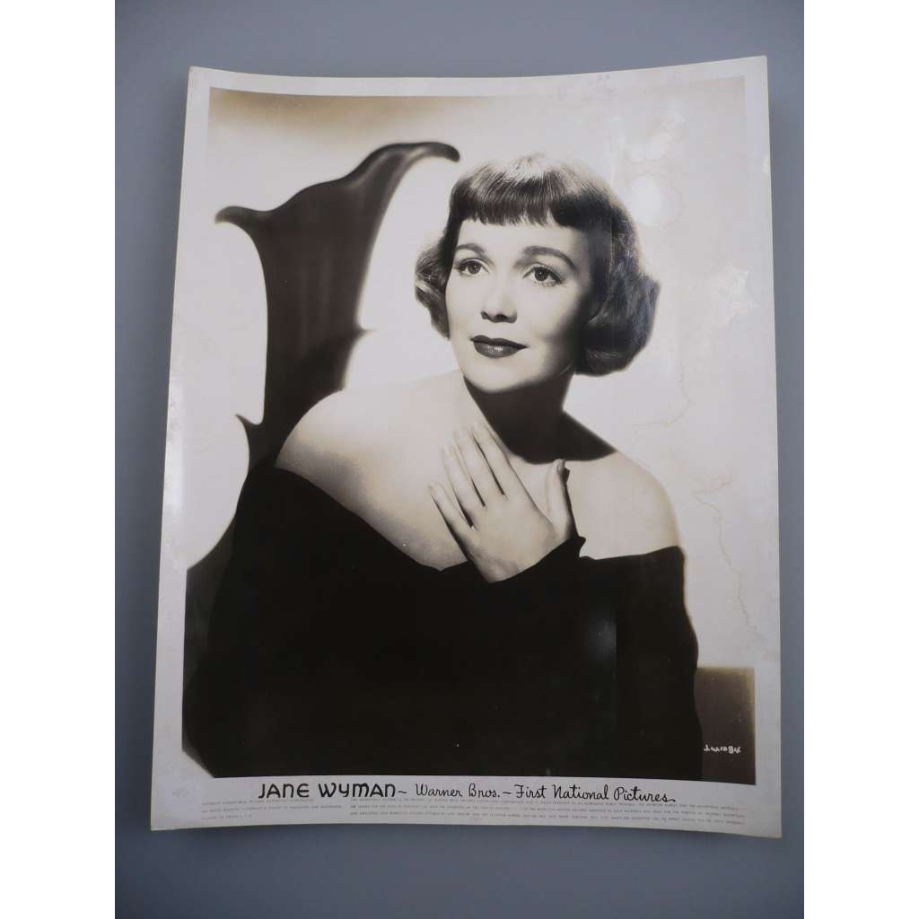 Fotoska - fotografie - filmová herečka Jane Wyman - ORIG. CINEMA-PHOTO