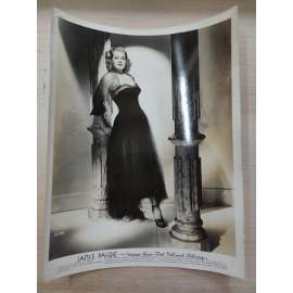 Fotoska - fotografie - filmová herečka Janis Paige - ORIG. CINEMA-PHOTO
