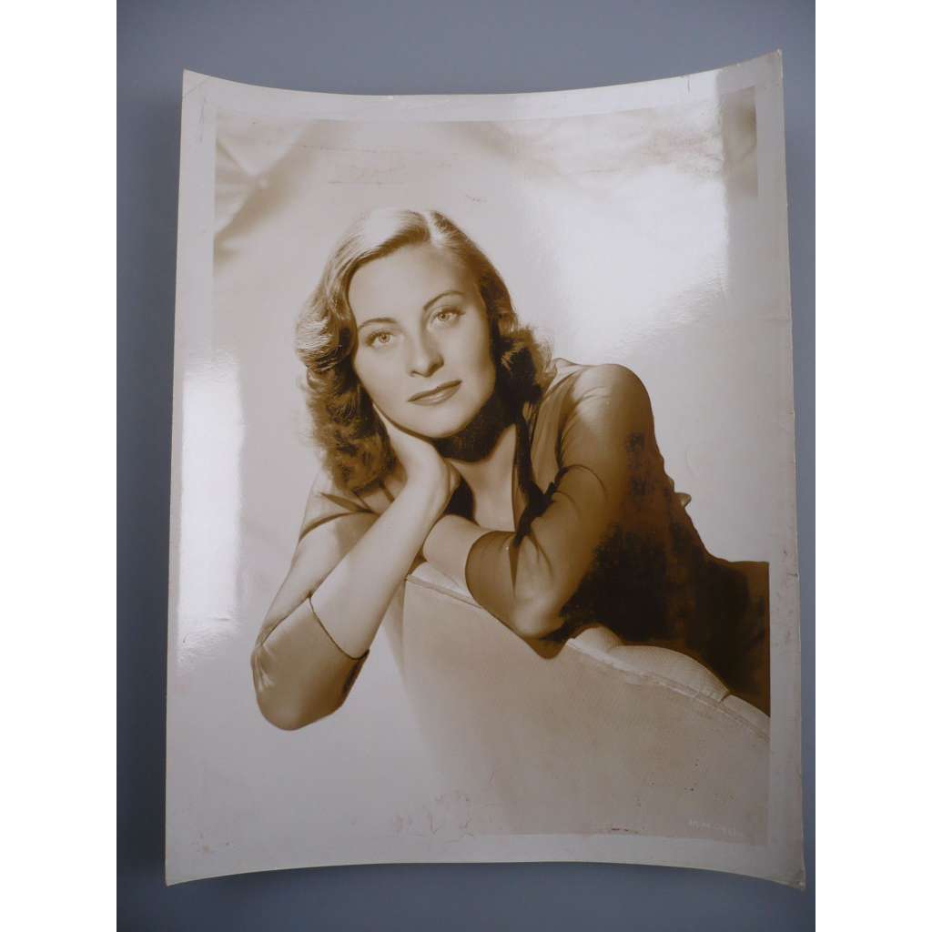 Fotoska - fotografie - filmová herečka Michele Morgan (Francie) - ORIG. CINEMA-PHOTO