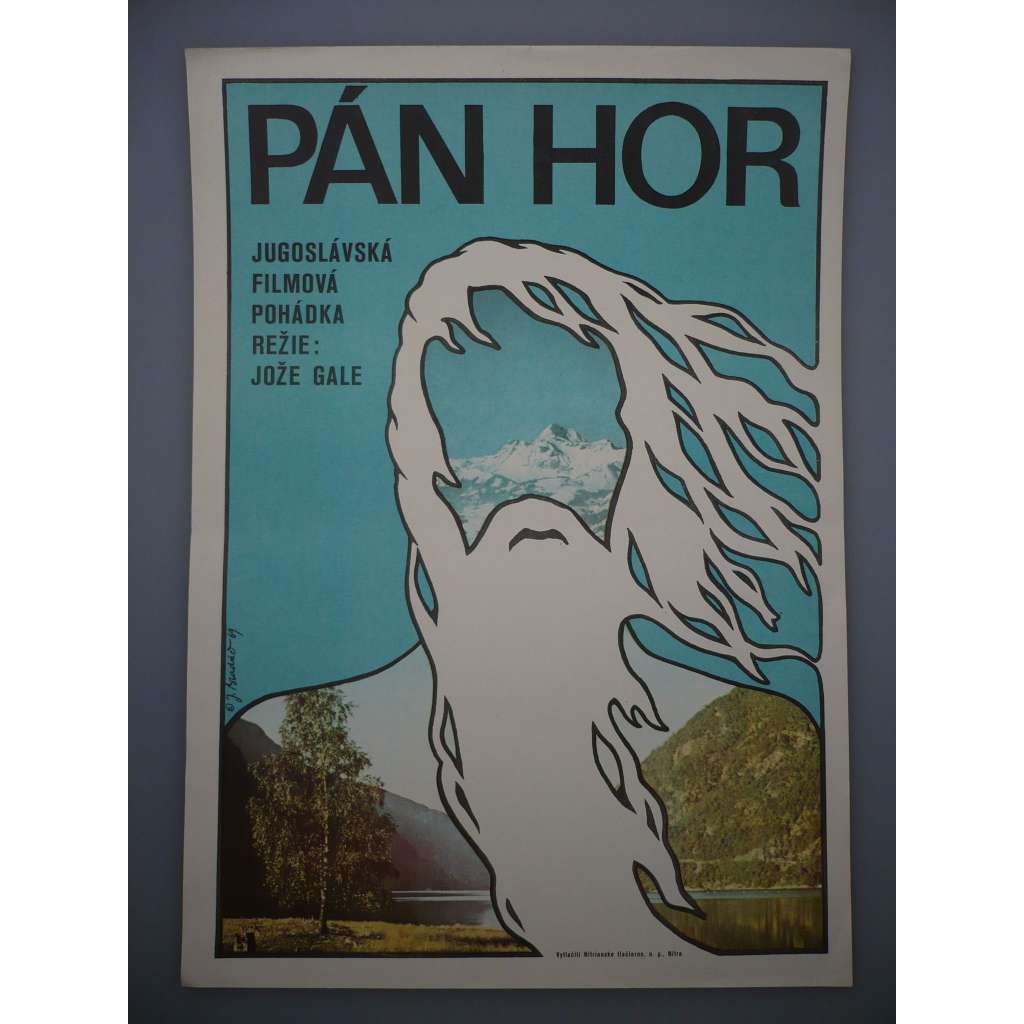Pán Hor (Kekčeve ukane) (filmový plakát, film Jugoslávie 1968, režie Joze Gale, Hrají: Joze Zupan)