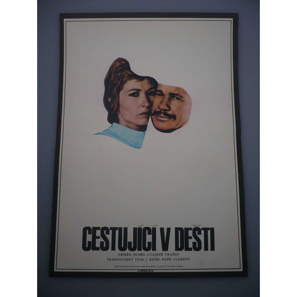 Cestující v dešti (filmový plakát, film Itálie 1970, režie