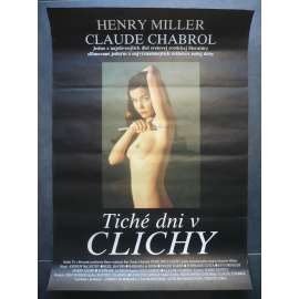 Tiché dny v Clichy (filmový plakát, film Francie 1990, režie Claude Chabrol, Hrají: Andrew McCarthy, Nigel Havers, Barbara De Rossi)