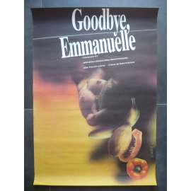 Goodbye, Emmanuelle (filmový plakát, film Francie 1977, režie François Leterrier, Hrají: Sylvia Kristel, Umberto Orsini)