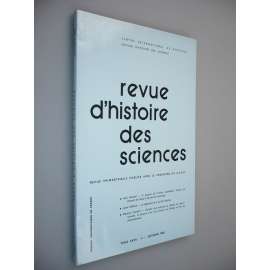 Revue d'Histoire des Sciences et de leurs Applications [Tome XXXV. N° 4 – Octobre 1982] (Přehled dějin věd a jejich aplikací)