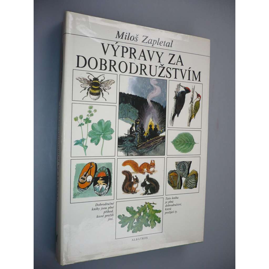 Výpravy za dobrodružstvím [encyklopedie přírody - zvířata, rostliny, rok v přírodě, mj. i tábornické rady a návody ke hrám]