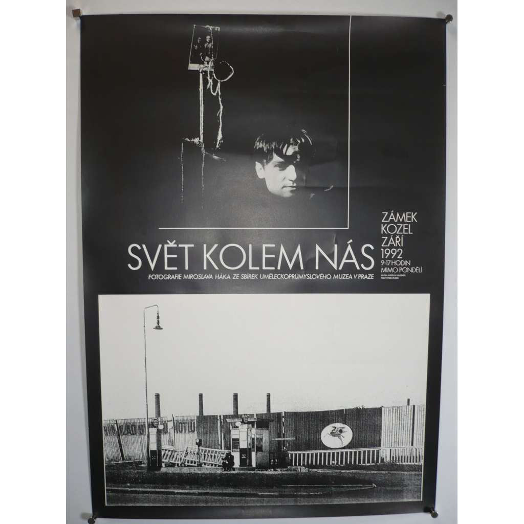 Svět kolem nás - Miroslav Hák - Fotografie, výstava 1992- plakát