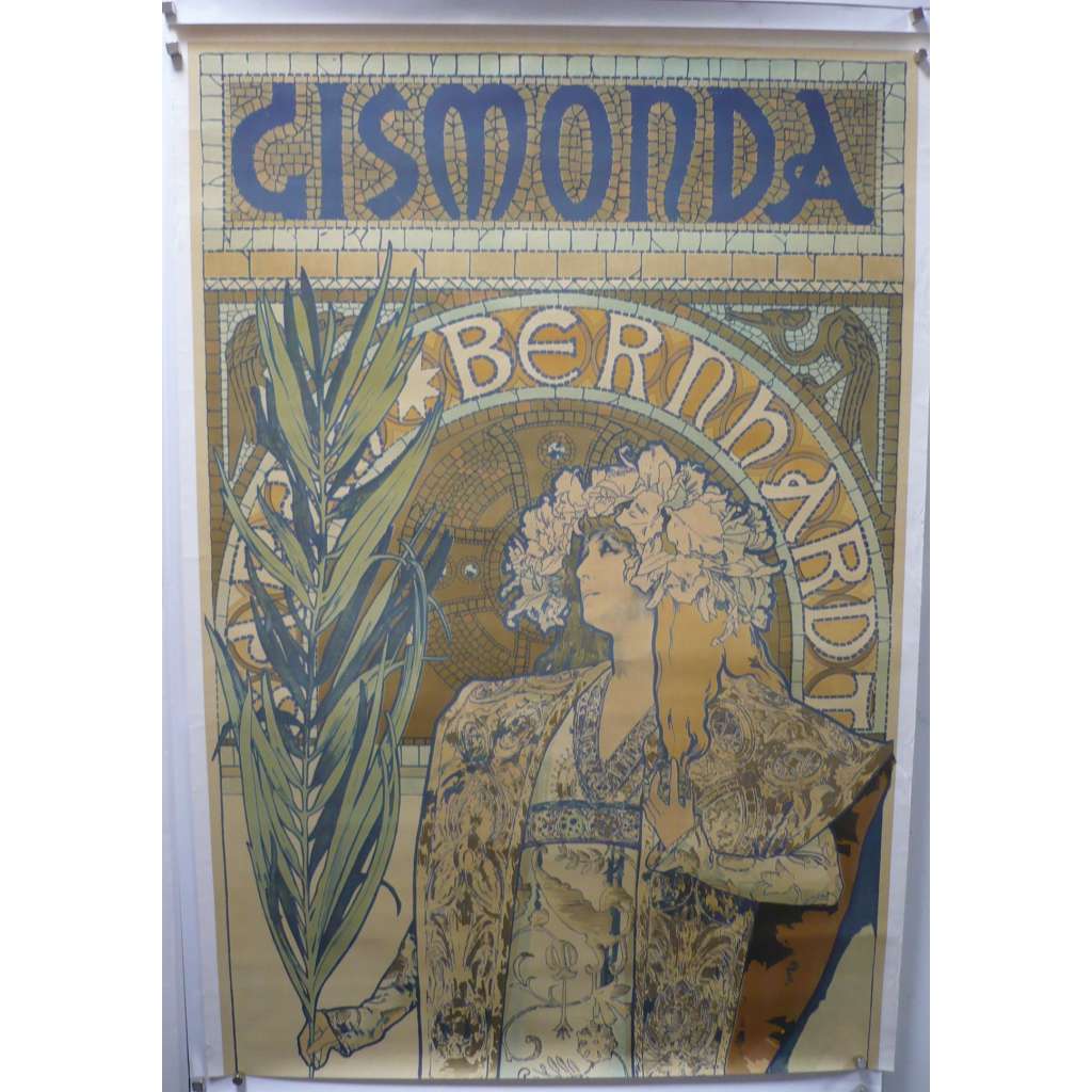 Alfons Mucha (1860 - 1939) - Gismonda Bernardt - plakát
