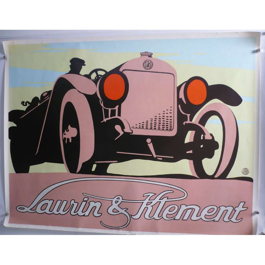 Laurin & Klement - Automobil, motorismus - plakát