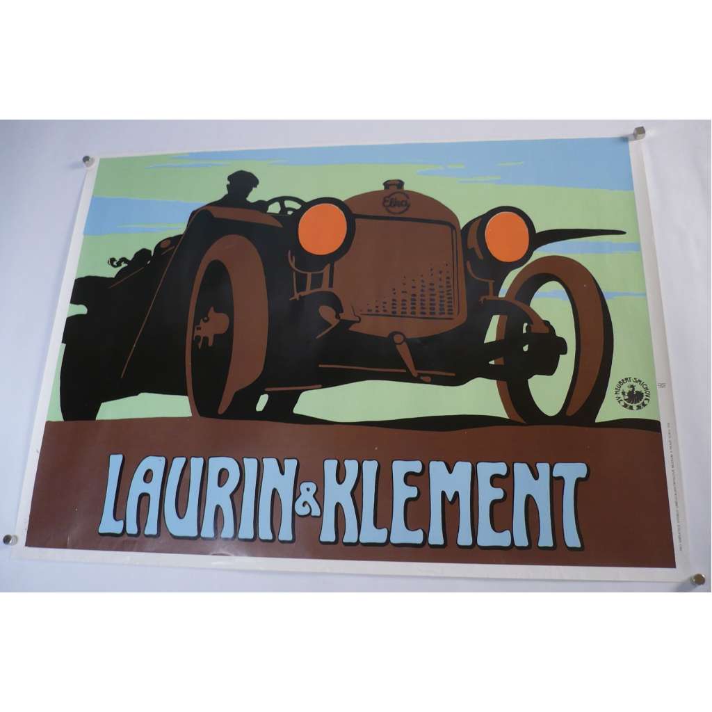 Laurin & Klement - Automobil, auto, motorismus - plakát