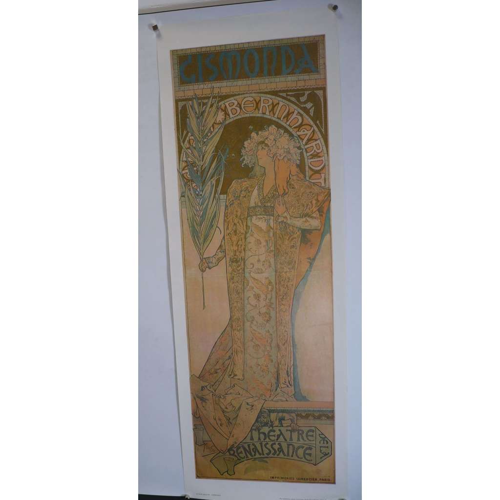 Gismonda - Alfons Mucha (1860 - 1939) - plakát