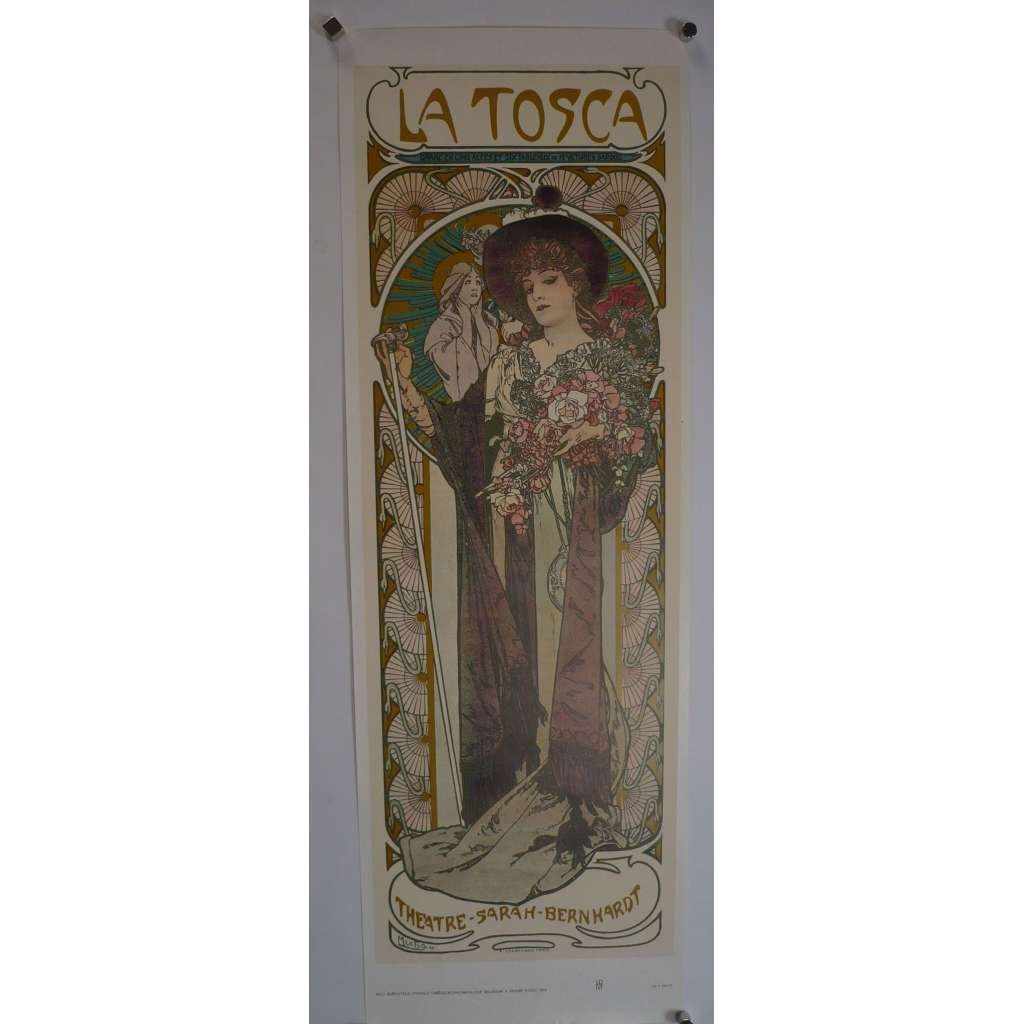 La Tosca - Alfons Mucha (1860 - 1939) - plakát
