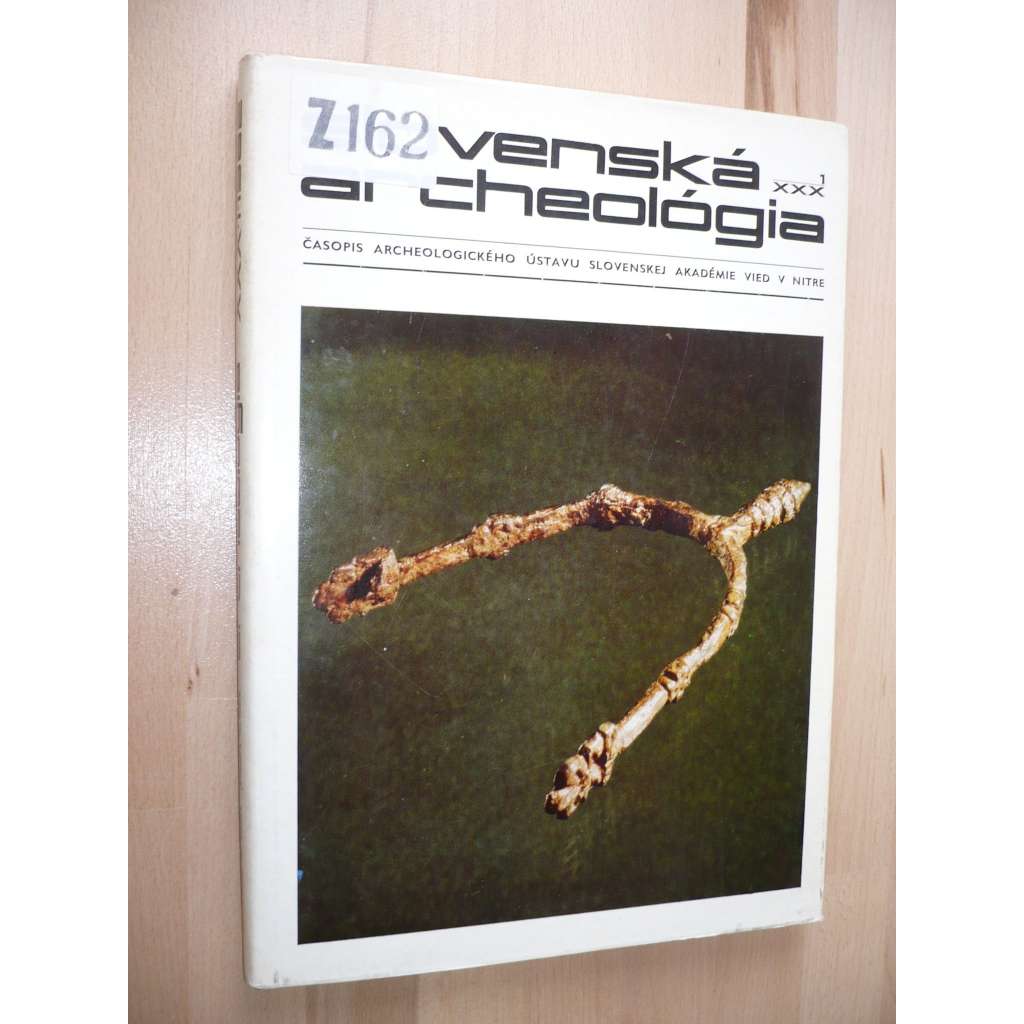 Slovenská archeológia. Ročník XXX. Číslo 1. Rok 1982 [archeologie, časopis]