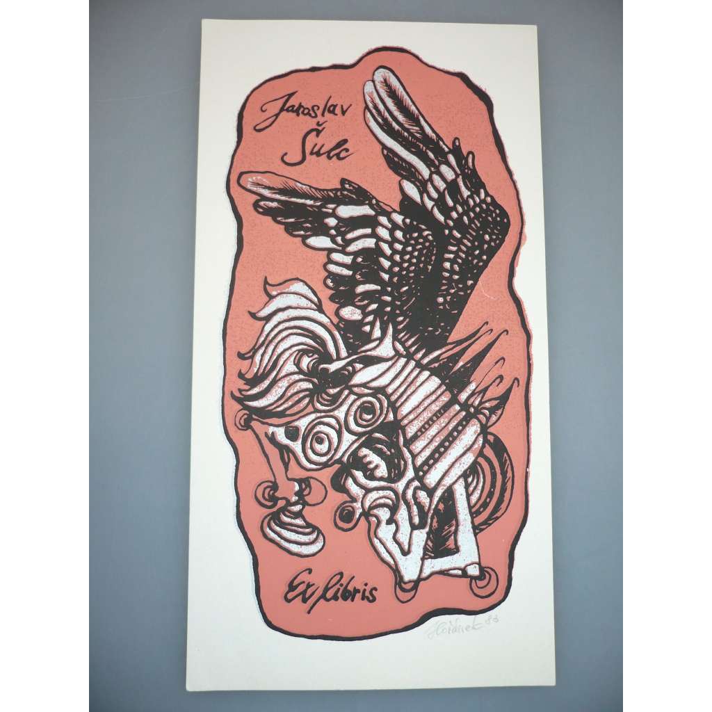 Jaroslav Hořánek (1925 - 1995) - serigrafie 1983, grafika, signováno