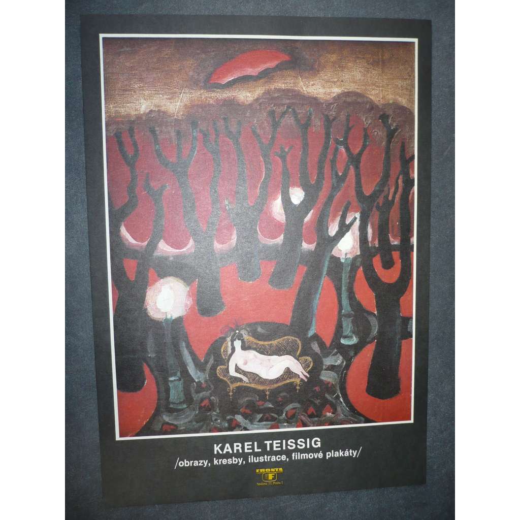 Karel Teissig - obrazy, kresby, ilustrace, filmové plakáty - plakát, výstava
