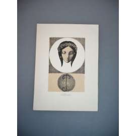 Ludimila Jiřincová (1912 - 1994) - Rusalka - litografie, grafika, signováno