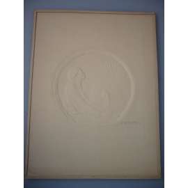 František Bílek (1872 - 1941) - Evo, ty svaté žebro - grafika, signováno