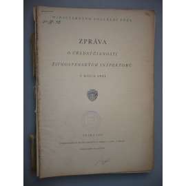 Zpráva o úředních činnosti živnostenských inspektorů v roce 1931