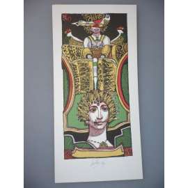 Josef Istler (1912 - 2005) - litografie 1989, grafika, signováno