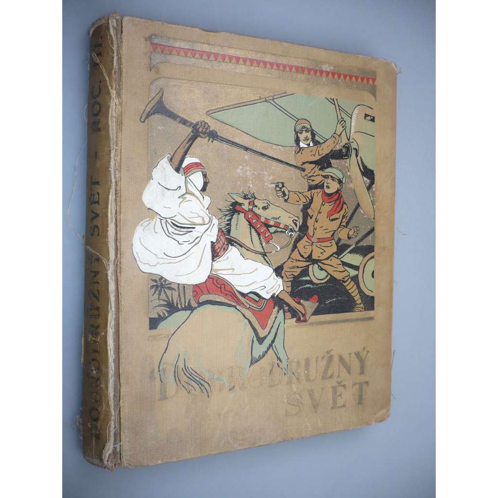 Dobrodružný svět. Číslo 1 - 25. Ročník III. Rok 1929 [časopis, Burian]