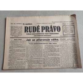 Rudé právo (7.6.1929; ročník X.) - 1. republika, staré noviny