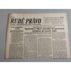 Rudé právo (19.1.1946) - staré noviny