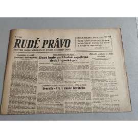 Rudé právo (26.1.1946) - staré noviny