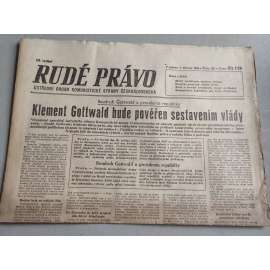 Rudé právo (1.6.1946) - staré noviny