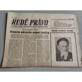 Rudé právo (4.6.1946) - staré noviny