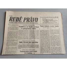 Rudé právo (6.6.1946) - staré noviny