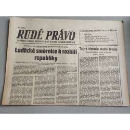 Rudé právo (6.6.1946) - staré noviny
