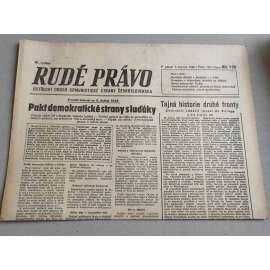 Rudé právo (7.6.1946) - staré noviny