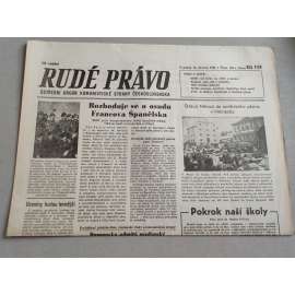 Rudé právo (14.6.1946) - staré noviny