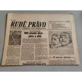 Rudé právo (16.6.1946) - staré noviny